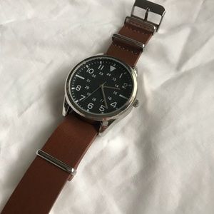 Brown Leather watch